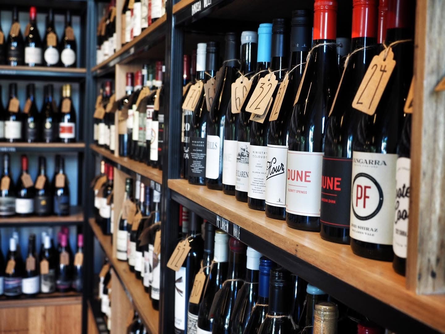 The wine wall, 600+ bottles